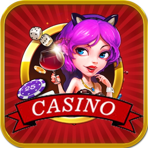 4 In 1 Casino - Lucky Slot, Poker, 21, Roulette icon
