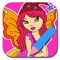 Princess Game Coloring Page Fairy Paint For Kids