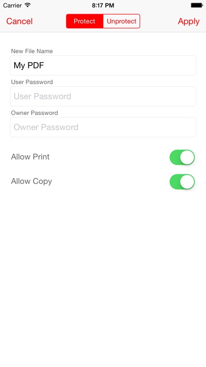 PDF Password - Protect PDFs and remove passwords