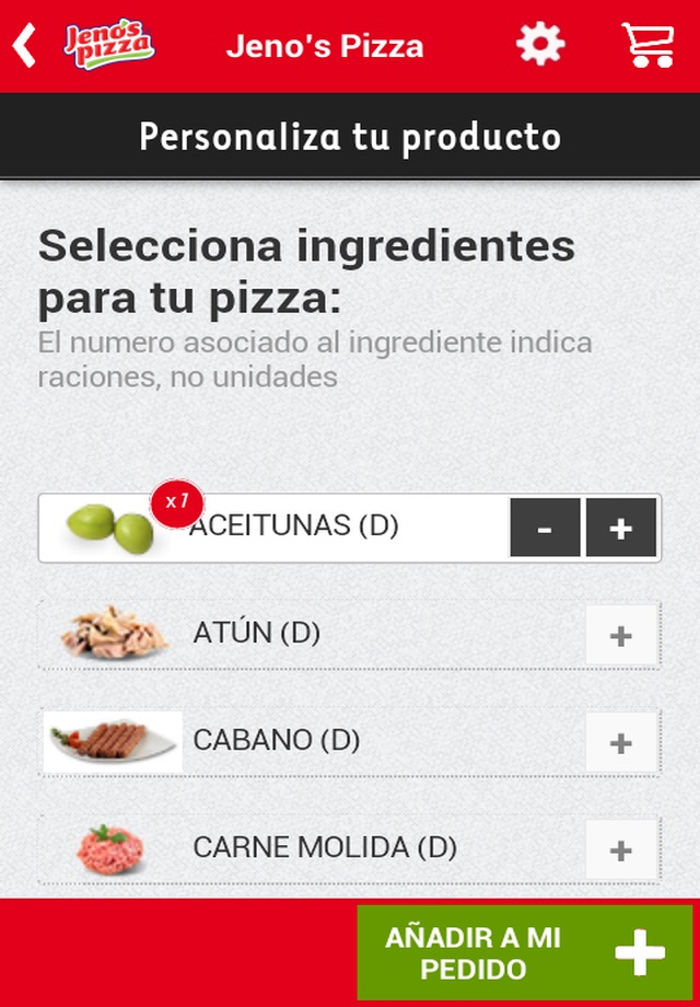 Jenos Pizza screenshot 4