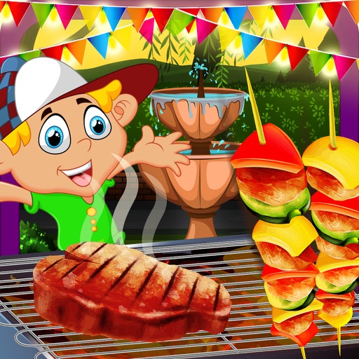 Kids Cooking Restaurant Barbecue Food Maker Game iOS App