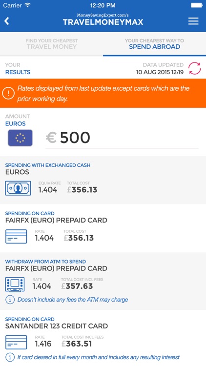 TravelMoneyMax screenshot-4