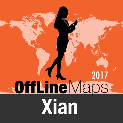 Xian Offline Map and Travel Trip Guide icon