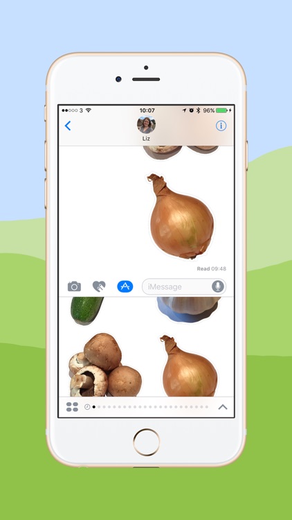 Vegetable Stickers - Great for Veggies and Vegans screenshot-3