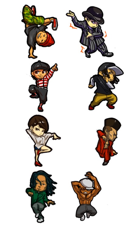 Dancing Stickers - Stickers!