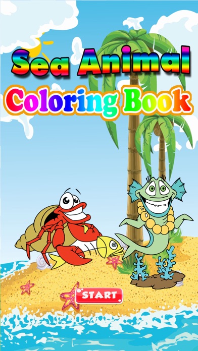 Download Sea Animals Coloring Book For Kids Toddlers By Adanan Mankhaket Ios United States Searchman App Data Information