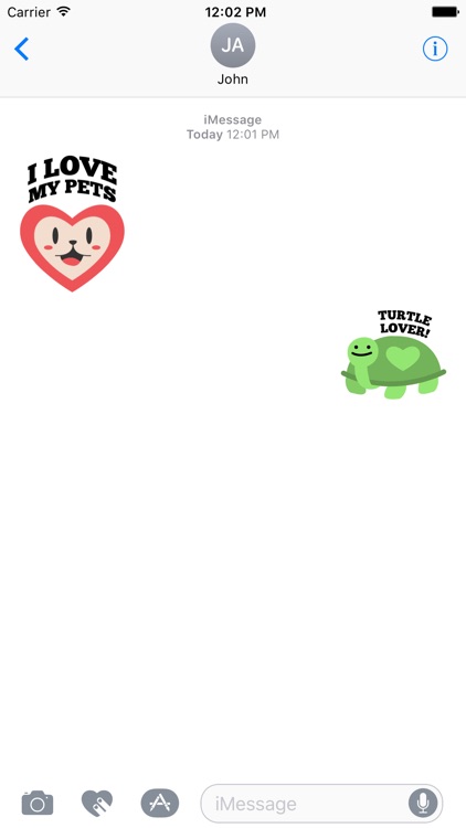 Animal Sticker for iMessage screenshot-4