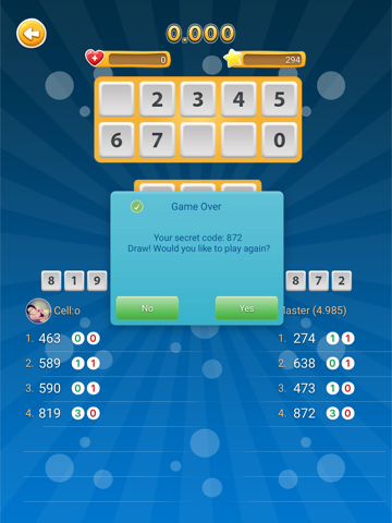 Mastermind Numbers : The Best IQ Puzzle Game screenshot 3