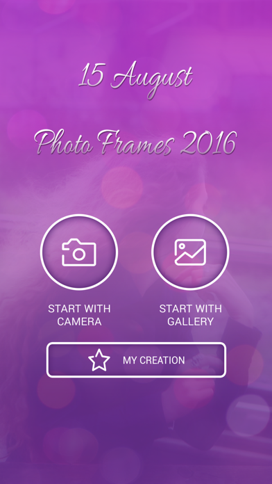 How to cancel & delete 15 August Photo Frames 2016 from iphone & ipad 1