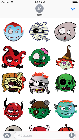 Happy Halloween Emotion Sticker(圖1)-速報App