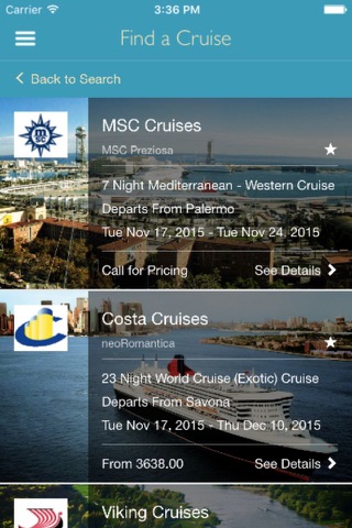 Pearson Travel Mobile screenshot 3