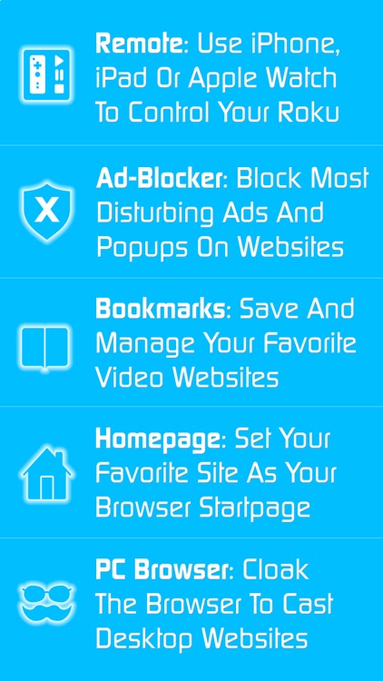 Video & TV Cast for Roku + Remote: Stream Movies screenshot-3