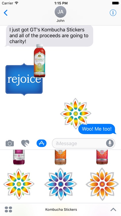 GT's Kombucha Stickers