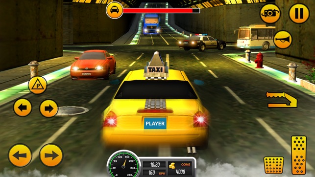 Taxi Driver 3D-Extreme Taxi driving & parking game(圖2)-速報App