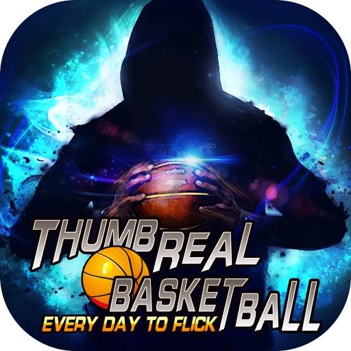 Thumb Real Basketball - every day to flick iOS App