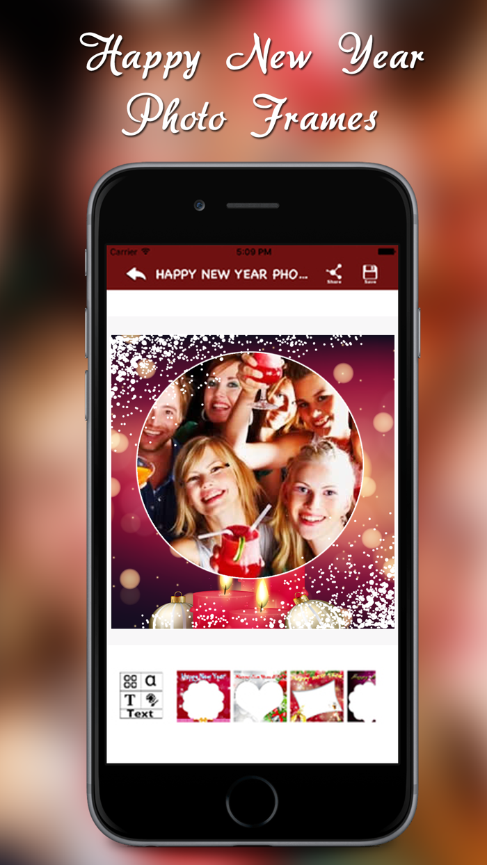 Happy New Year Photo Frames