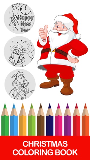 Christmas Colouring Book - Xmas Pictures to Color(圖1)-速報App