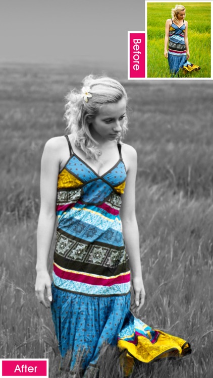 Color Splurge photo editor for coloring recoloring