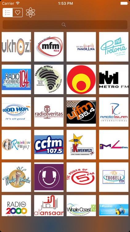 Radio South Africa - Music Player