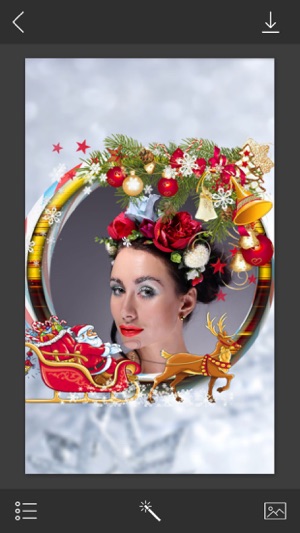 Christmas Jingle bell Photo Frame - Beauty Frames(圖1)-速報App