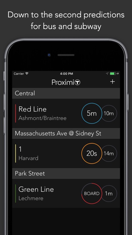 ProximiT - Boston MBTA Tracker for Bus and Subway
