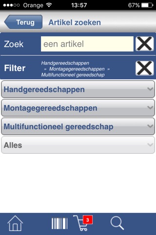 Van Dijk App screenshot 2