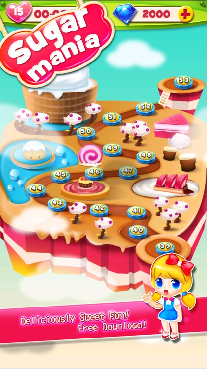 Sugar Mania - Match 3 Games screenshot-3