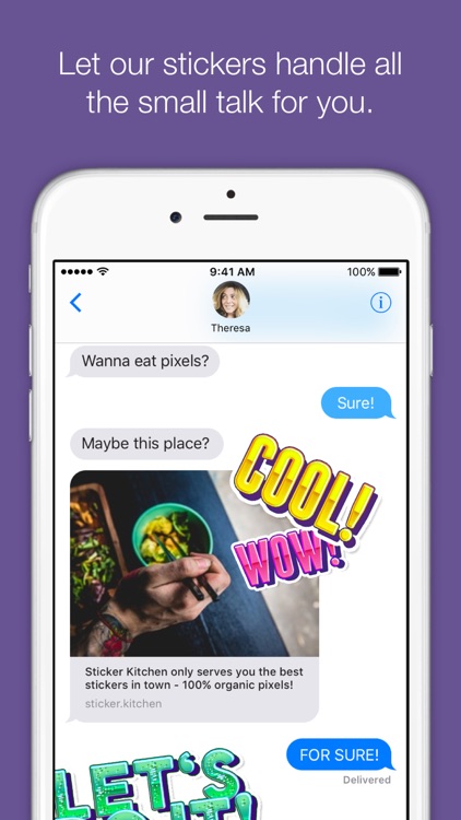 Rad Stickers - Colorful stickers for iMessage