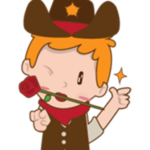 Cool Cowboy Stickers! Western Style! icon