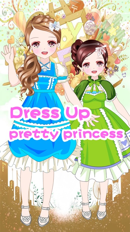 Dress Up pretty princess -Fun Design Game for Kids screenshot-3