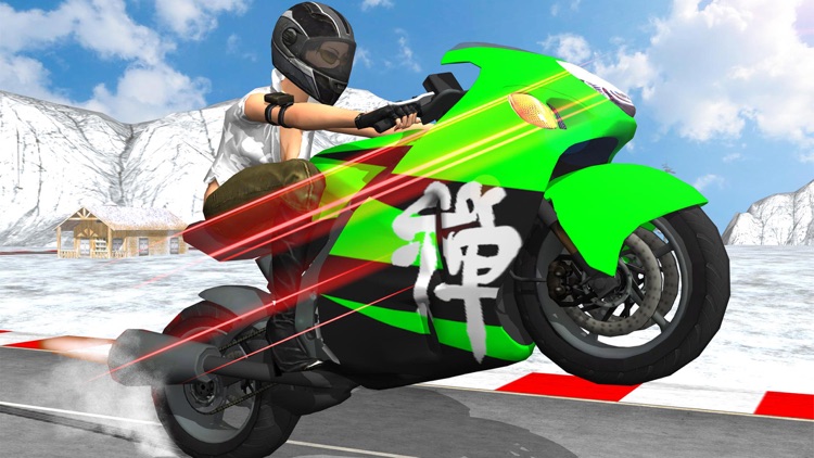 3D Stunt Bike Real race Drifting screenshot-3