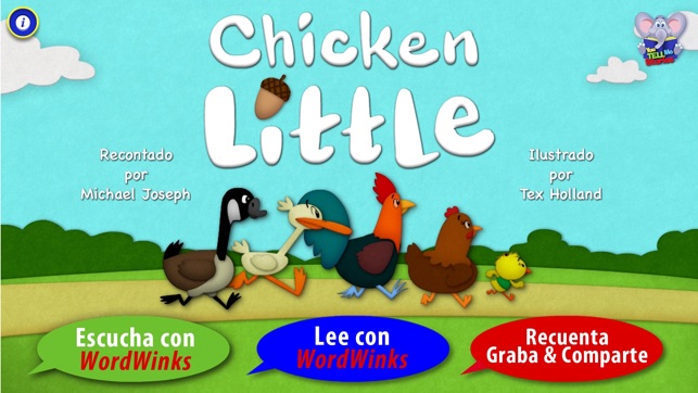 Chicken Little con WordWinks y Recontar, Grabar, y Compartir(圖2)-速報App