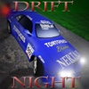 Reckless Night Drift Car Racing with Top Burnout