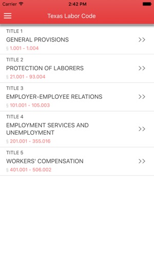 Texas Labor Code 2017(圖1)-速報App