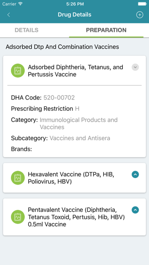 DHA Formulary Application(圖5)-速報App