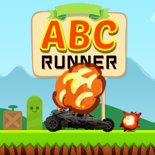 ABC's Easy Learning Runner Racing Car Kids Game for Batman iOS App