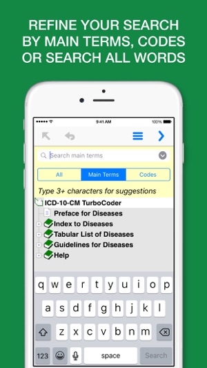 ICD-10-CM TurboCoder, 2017.(圖2)-速報App