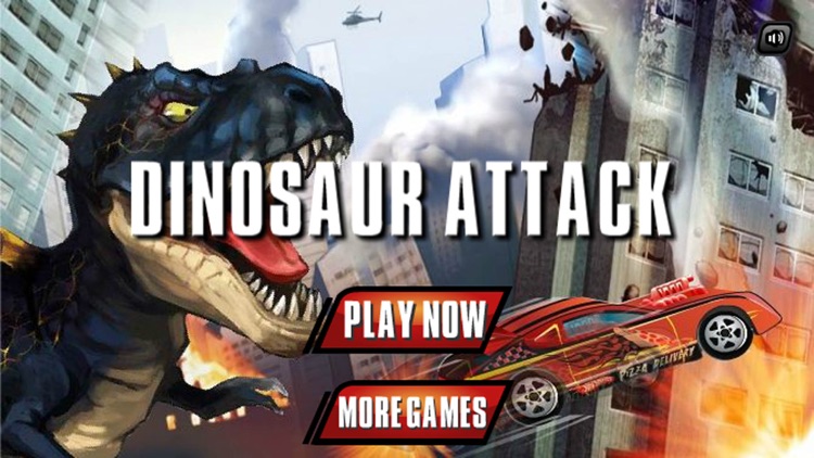 Dinosaur Attack:Car Racing