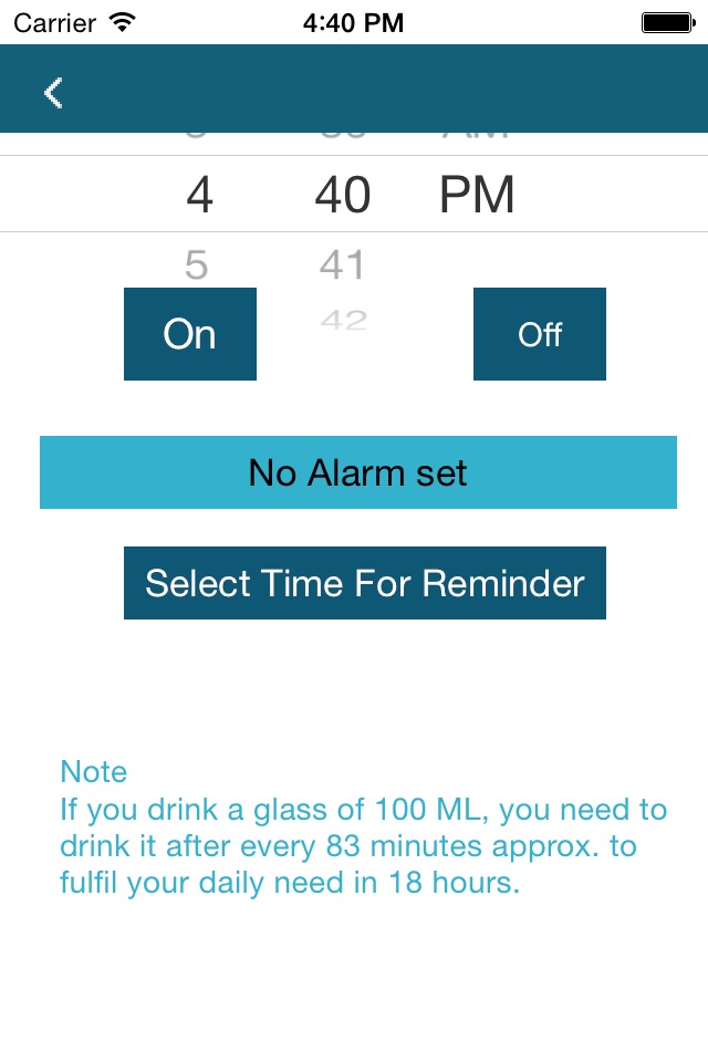 Drink Water Reminder screenshot 3