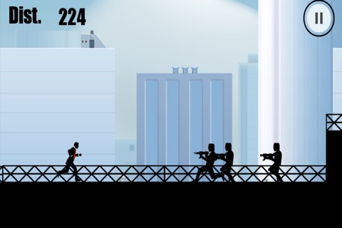 Agent Run And Dash In Vector City 2 - Best vector game for iPhone (Pro) screenshot 3