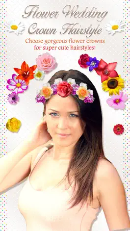 Game screenshot Flower Wedding Crown Hairstyle Cool Photo Editor mod apk