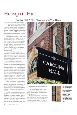 Carolina Alumni Review screenshot 3