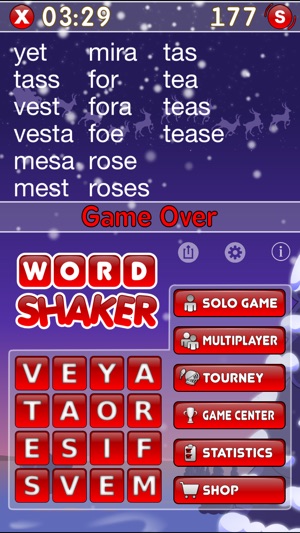 Word Shaker Christmas(圖2)-速報App