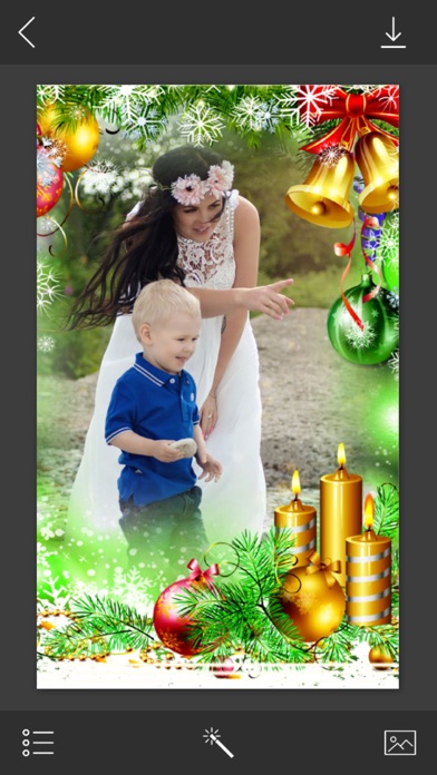 How to cancel & delete Christmas Jingle bell Picture Frame - PicShop from iphone & ipad 4