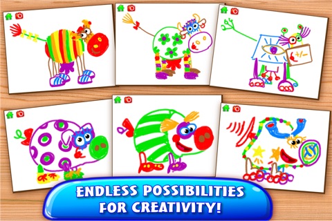 Learn to draw! Educational games for Kids Toddlers screenshot 4