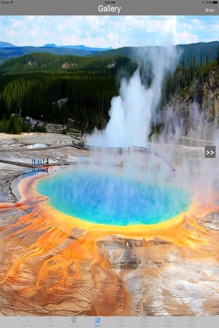 Yellowstone National Park USA Tourist Guide screenshot 2