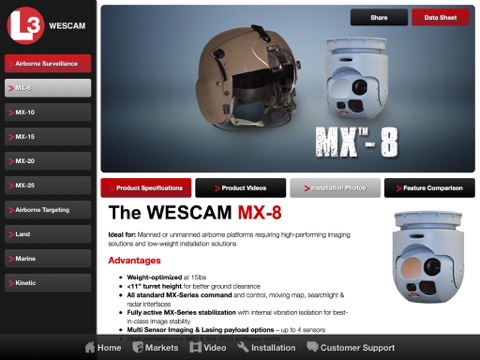 L3 WESCAM screenshot 3