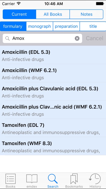 Essential Medicines Index (EMDEX) (FREE Sample) screenshot-3