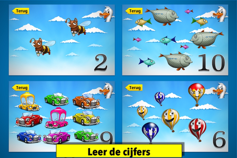 spelletjes voor kleuters : de cijfers screenshot 3