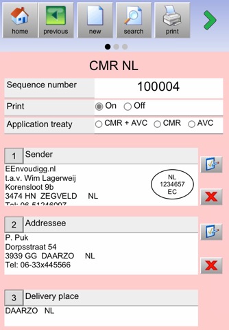 PrintCMR screenshot 2